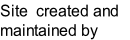 Site  created and 
maintained by