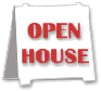 Open House sign open house sign